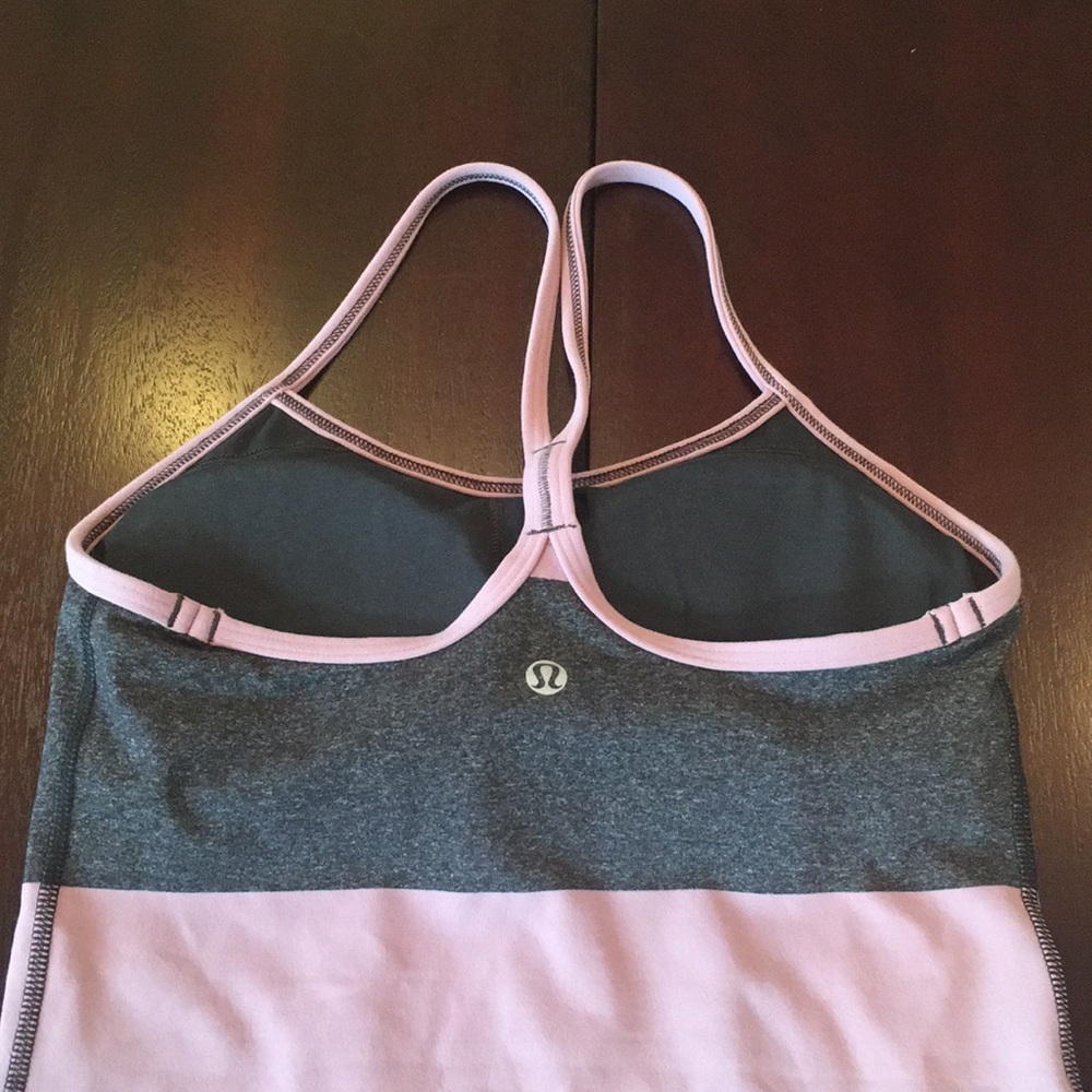 Lululemon Striped Racerback Tank - Picture 3 of 8